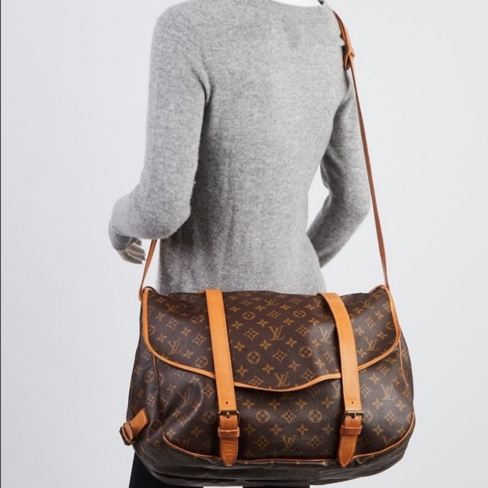💯 Auth LV Saumur 35